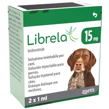 Либрела 15 мг/мл 1 флакон, для собак 20.1-30 кг